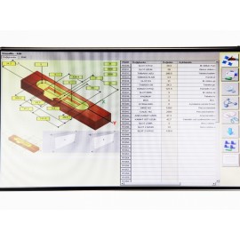 Woodmaster CNC Line - CNC kapı kol , kilit ve menteşe açma makinesi